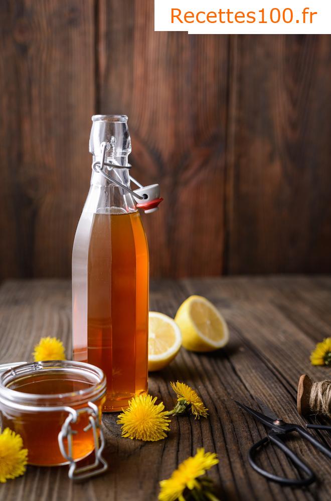 Sirop de pissenlit