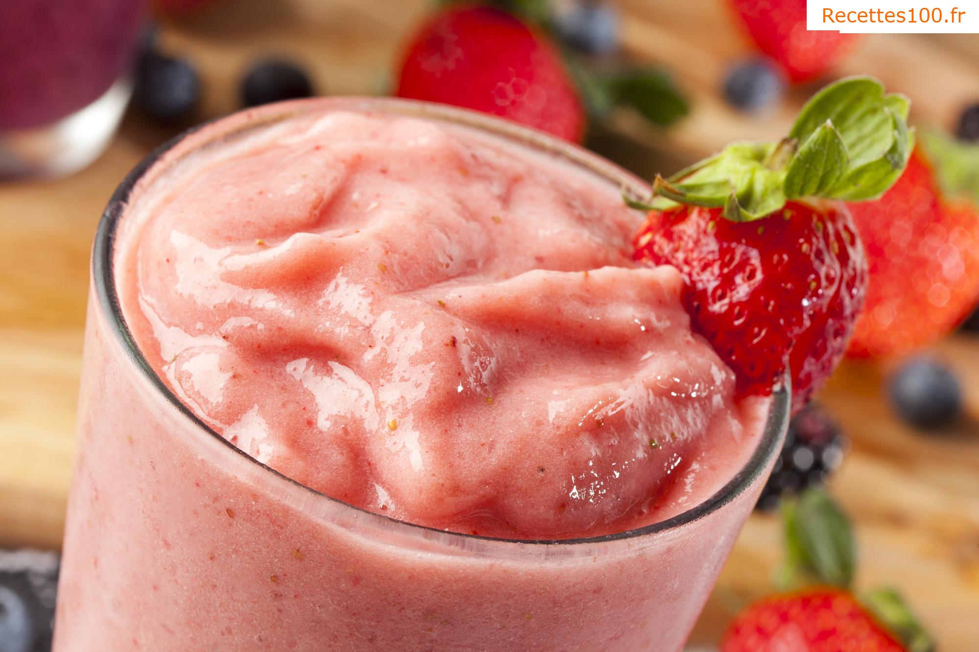 Smoothie - fraise