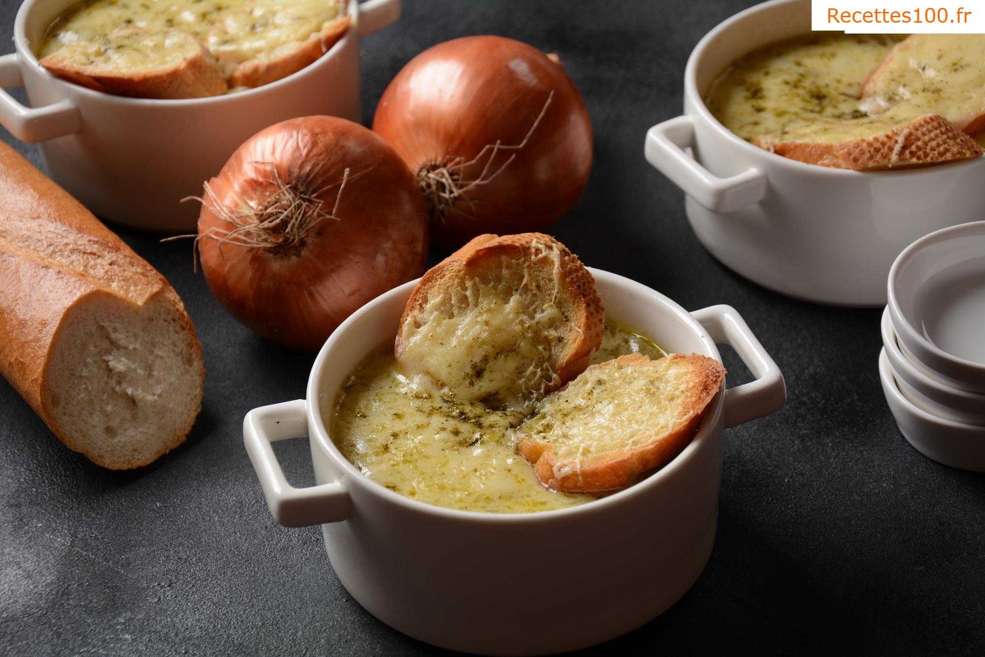 Soupe à l'oignon française
