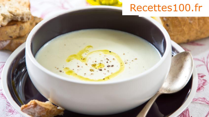Soupe crémeuse au chou-fleur