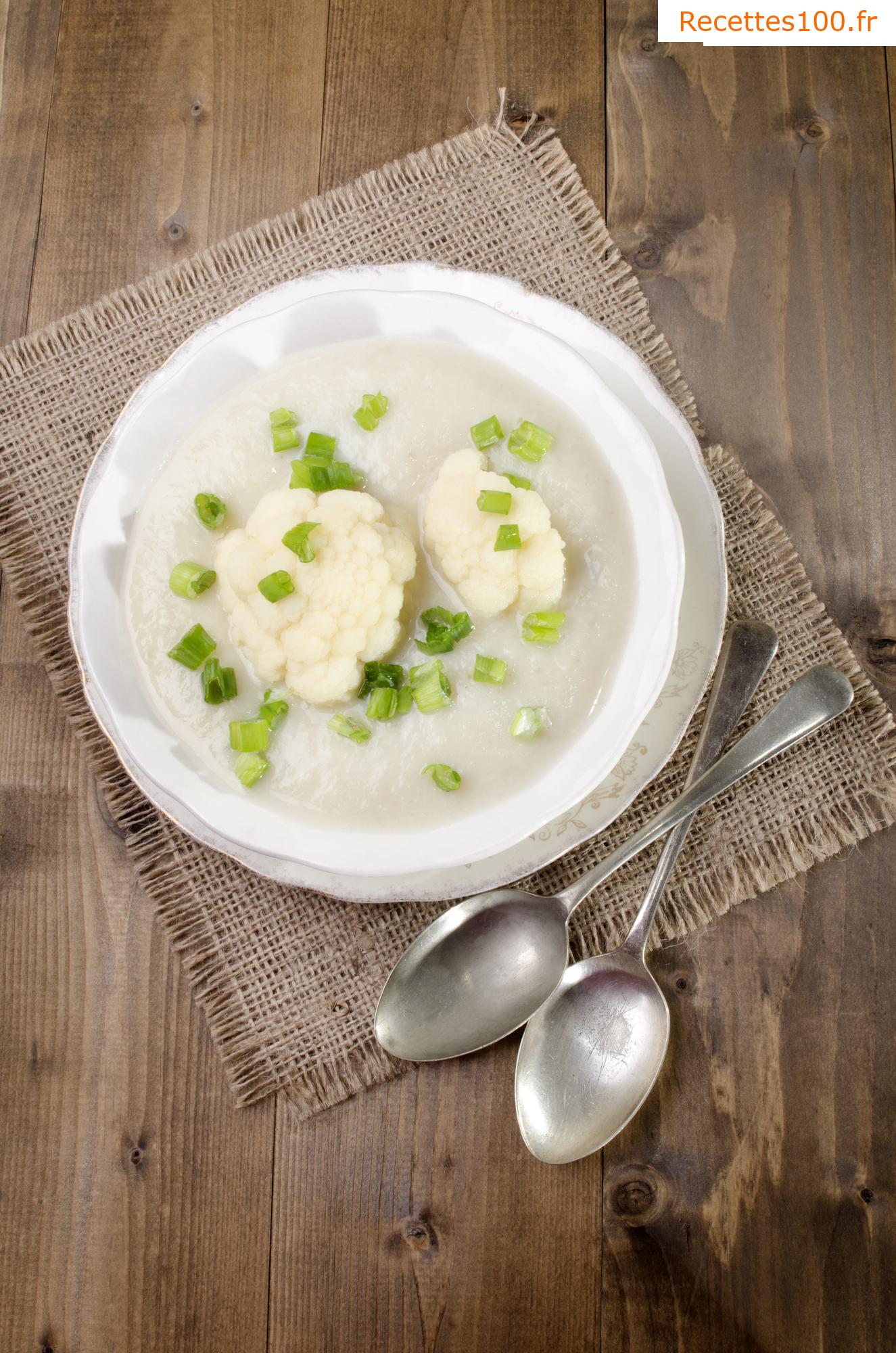 Soupe de chou-fleur du dimanche