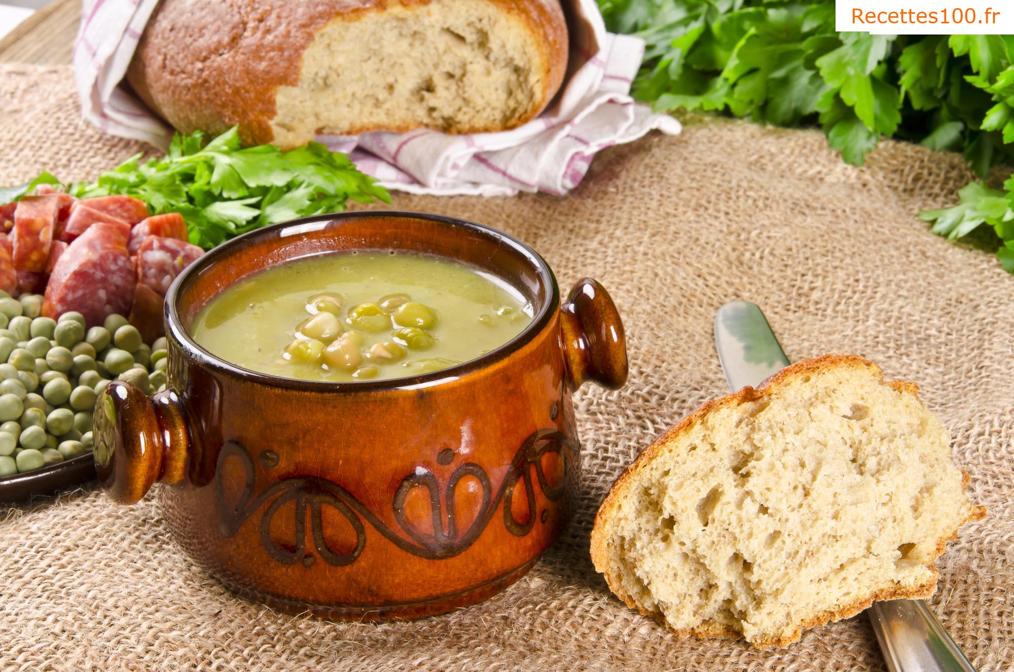 Soupe de pois.
