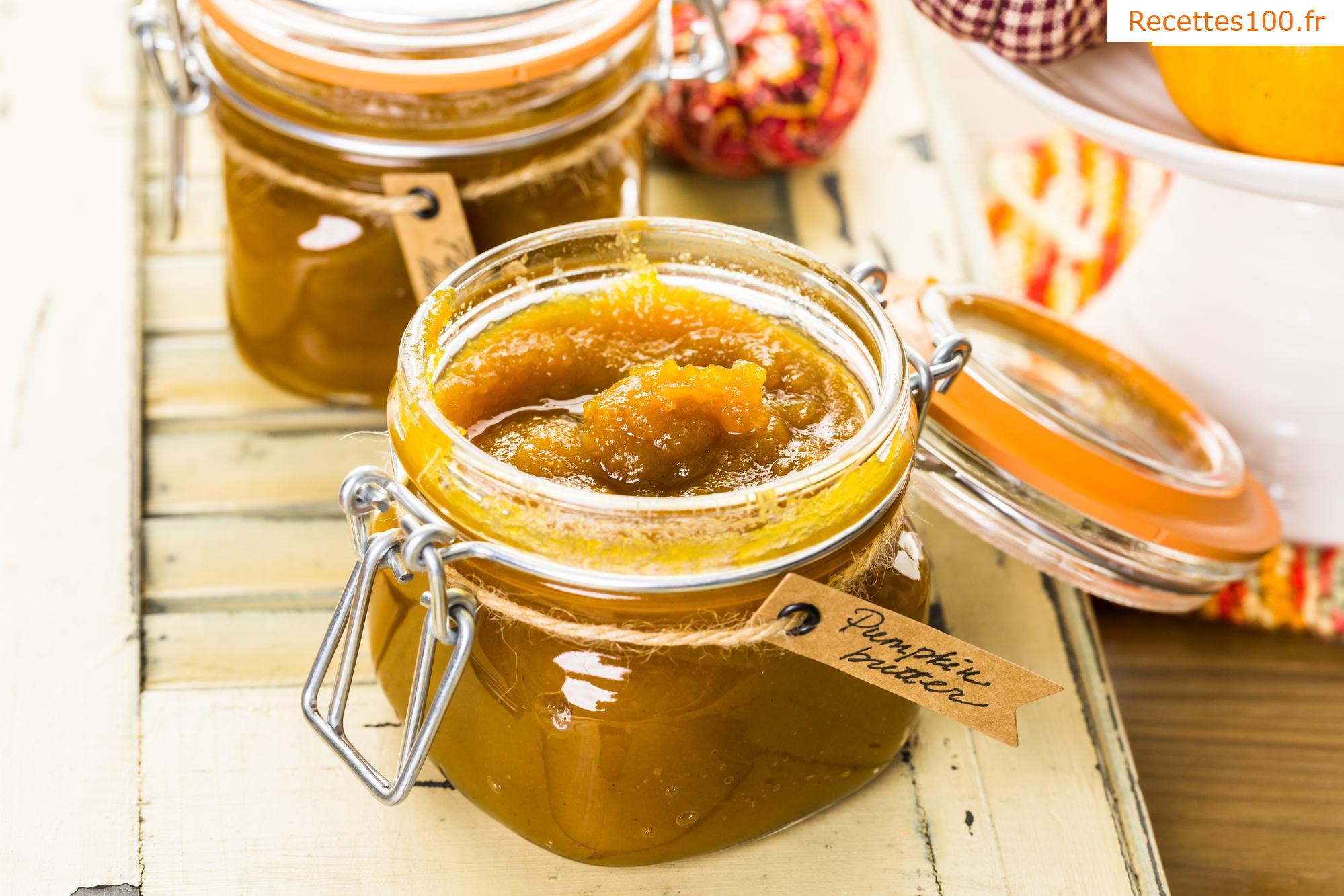 Soupe de potiron avec du beurre de cajou