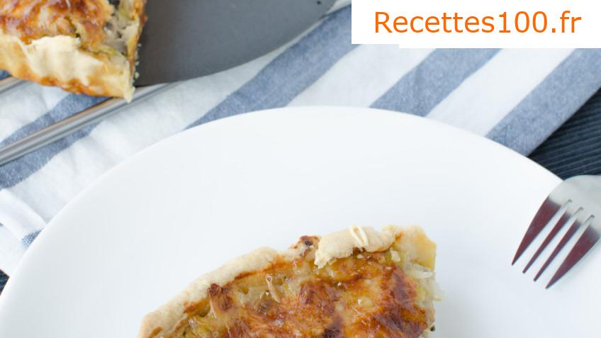 Tarte à l'oignon française