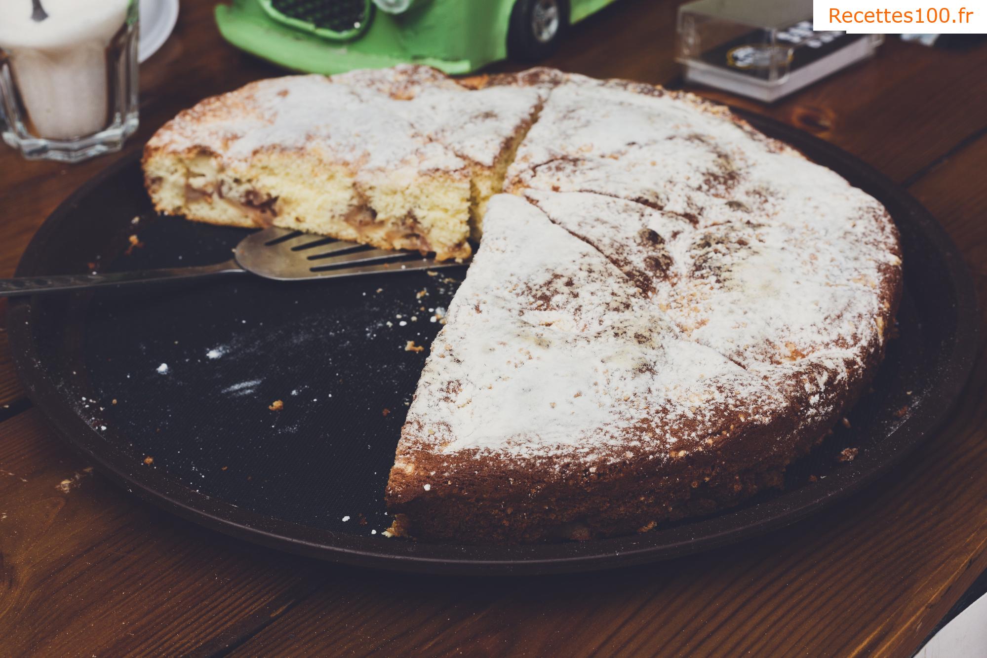 Tarte aux pommes rapide