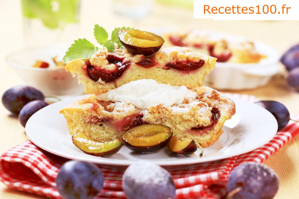 Tarte aux prunes