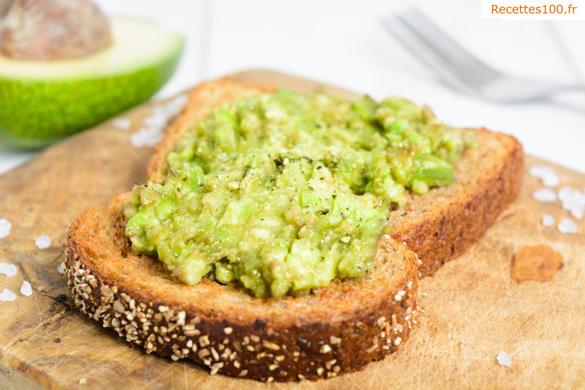 Tartinade à l'avocat et au thon