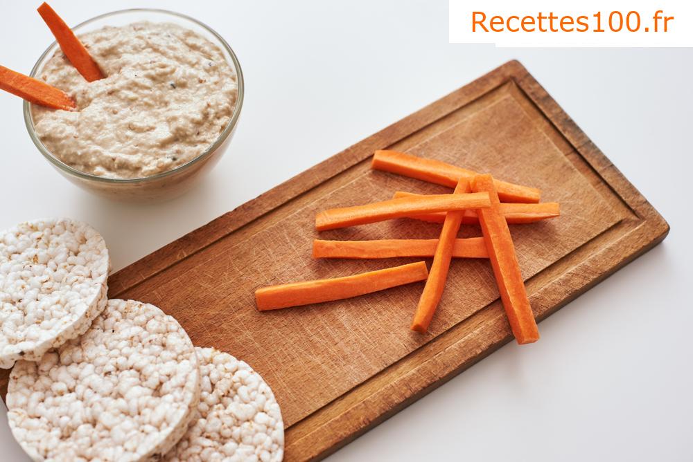 Tartinade de carottes