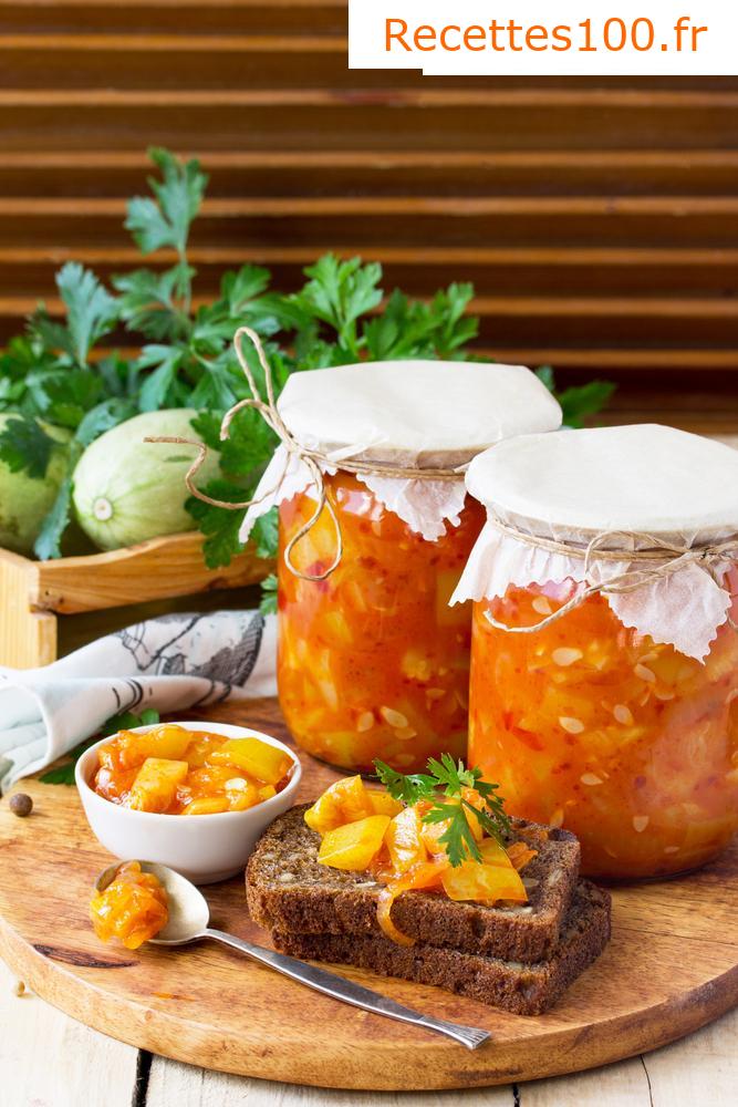 Tartinade de courgette pour tartines