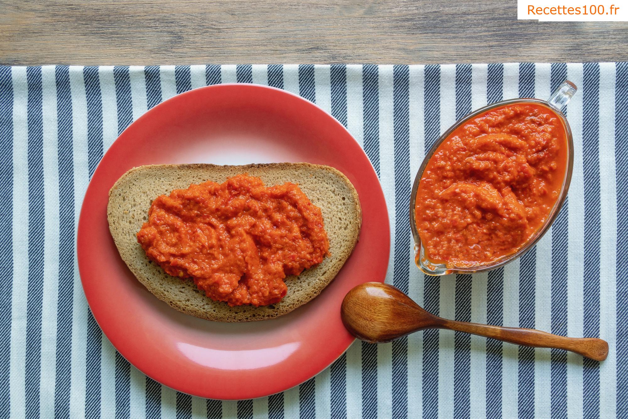 Tartinade des Balkans aux tomates séchées