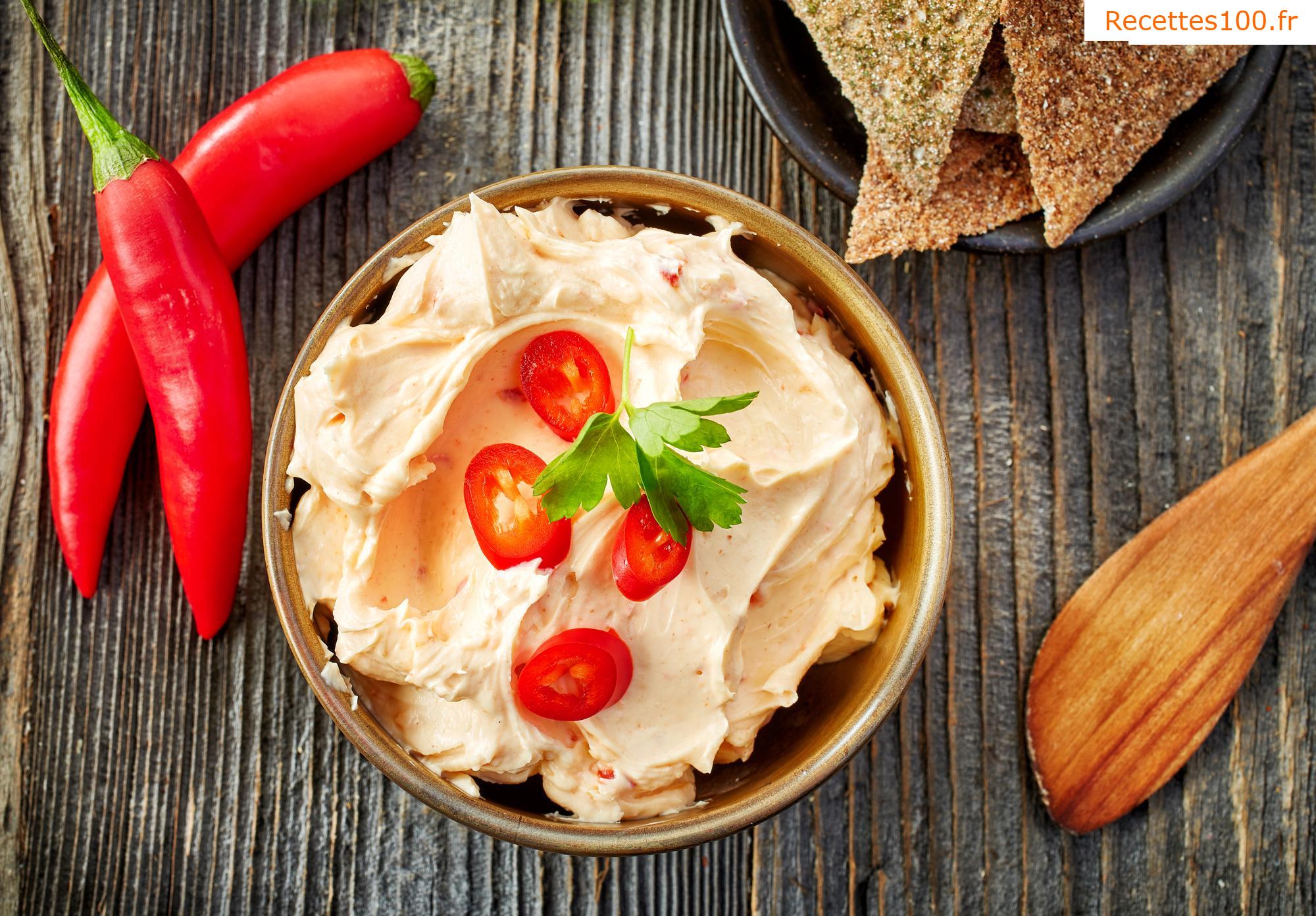 Tartinade fromagère épicée