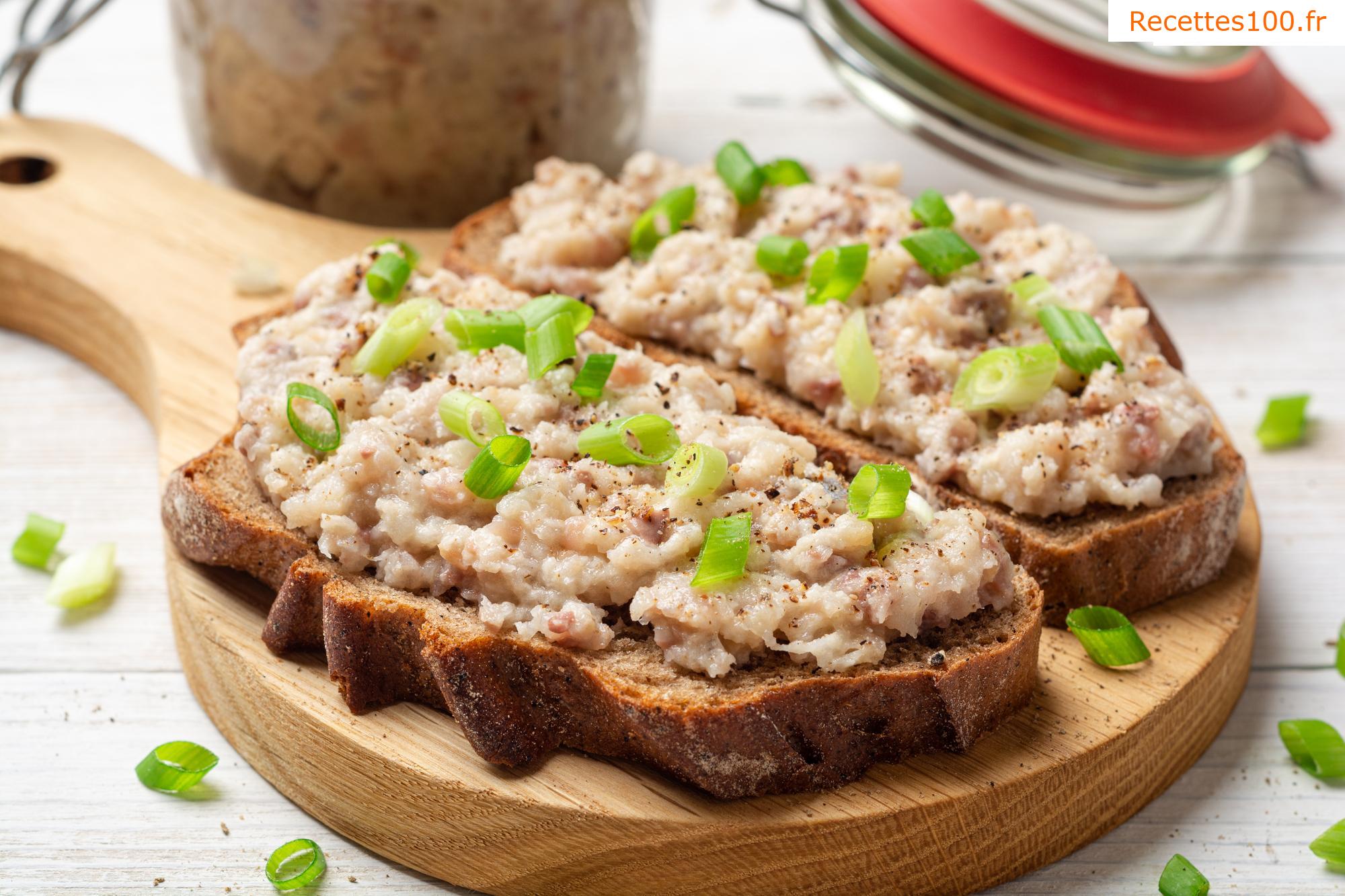 Tartinade rapide de poisson à la tomate