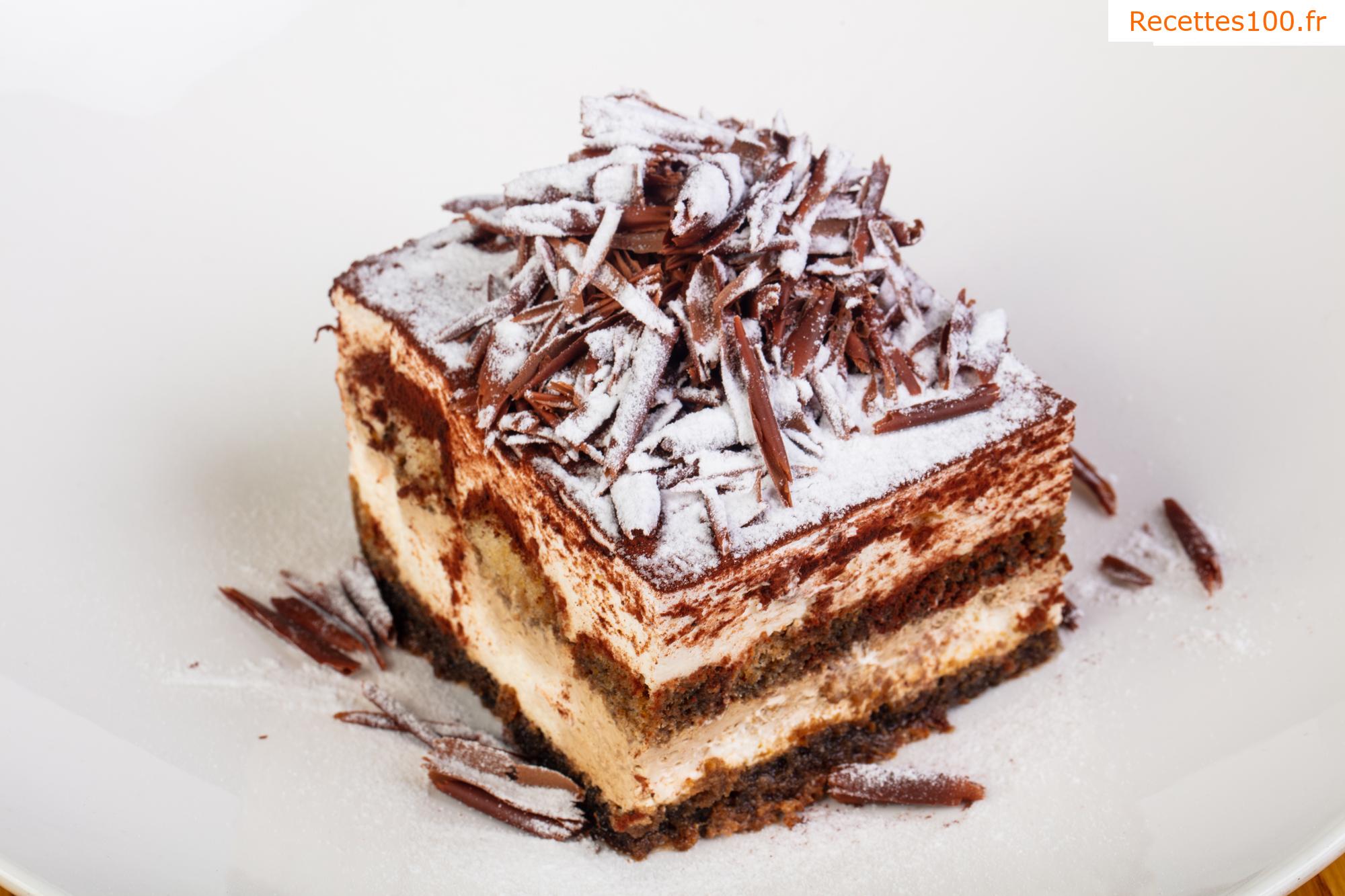 Tiramisu au mascarpone