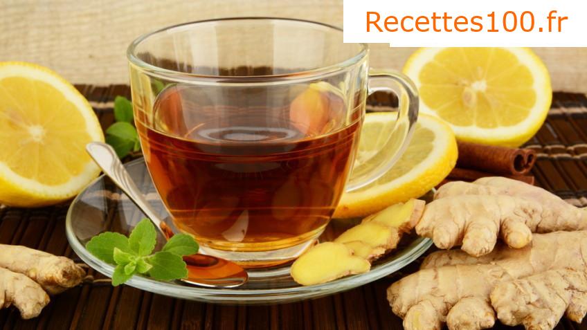 Tisane au gingembre