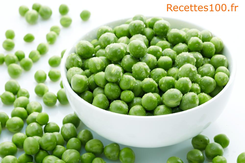 Tofu aux champignons et petits pois