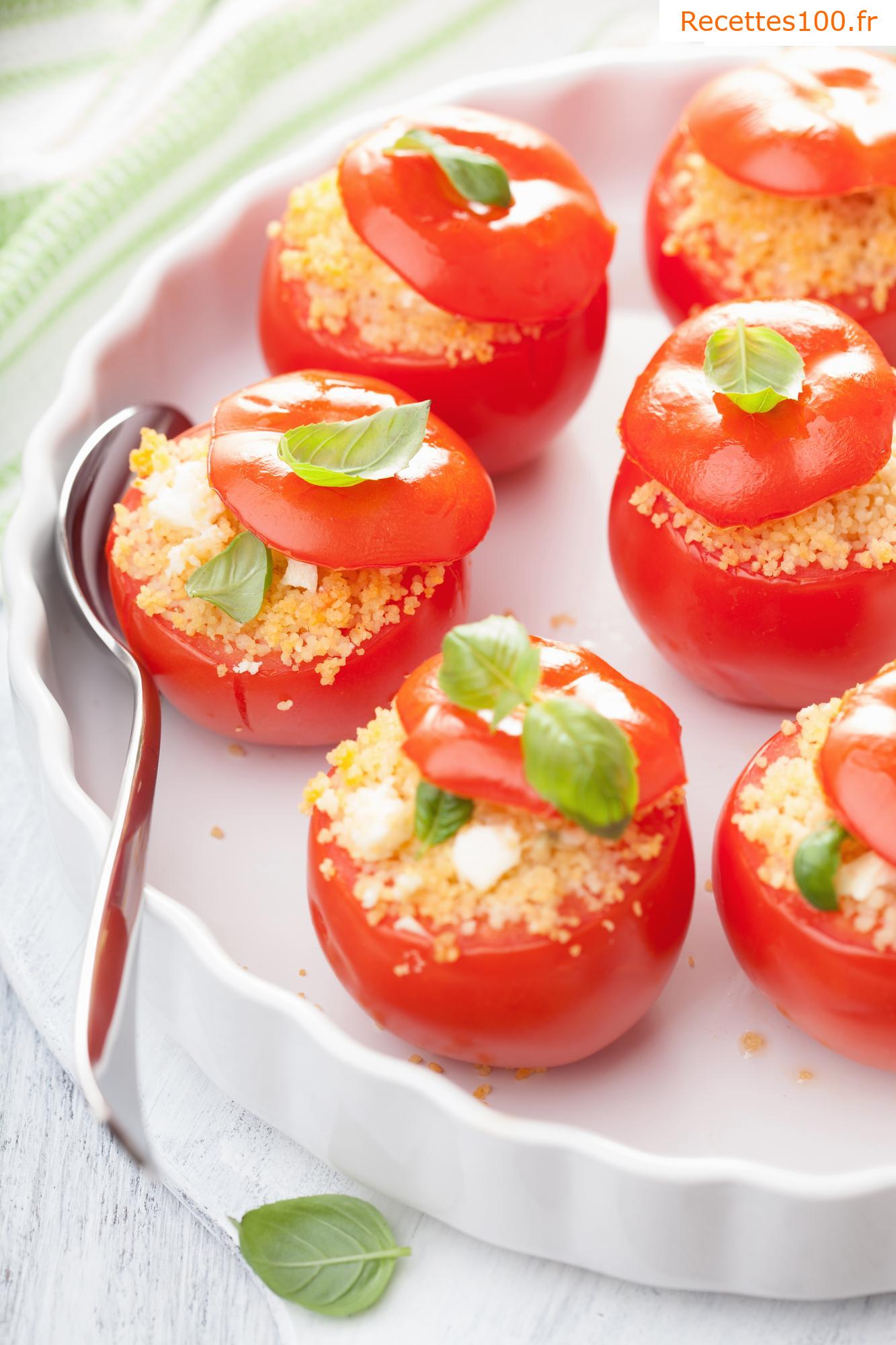 Tomates farcies au couscous