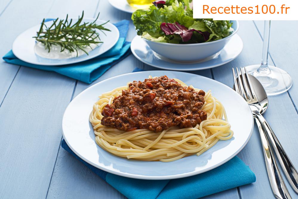 Viande hachée pour spaghetti